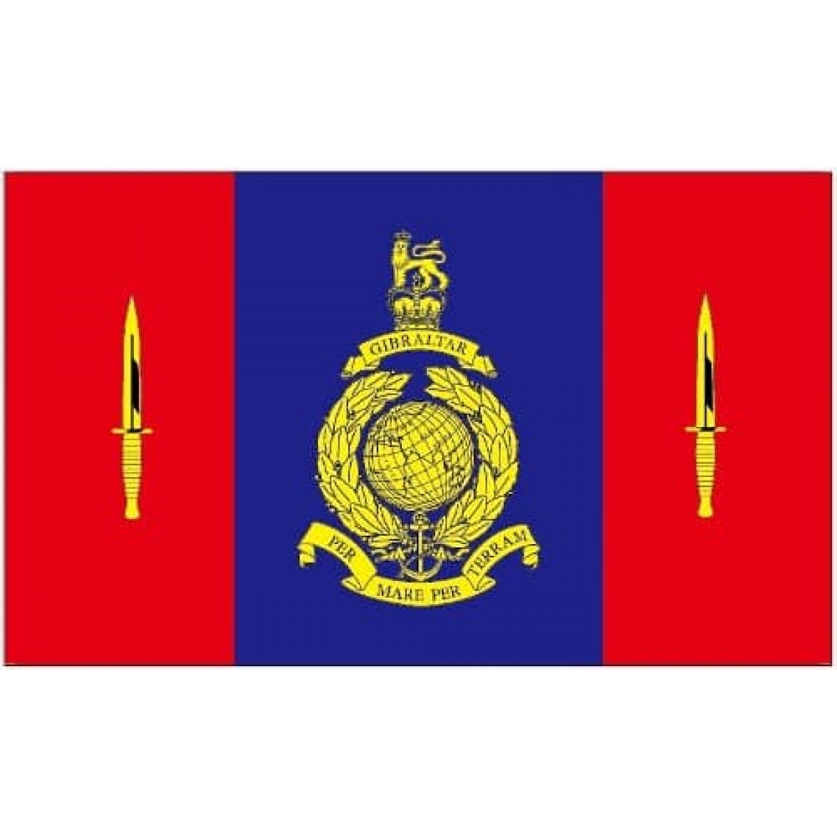45 Commando Royal Marines 5'x3' - World Flag Shop