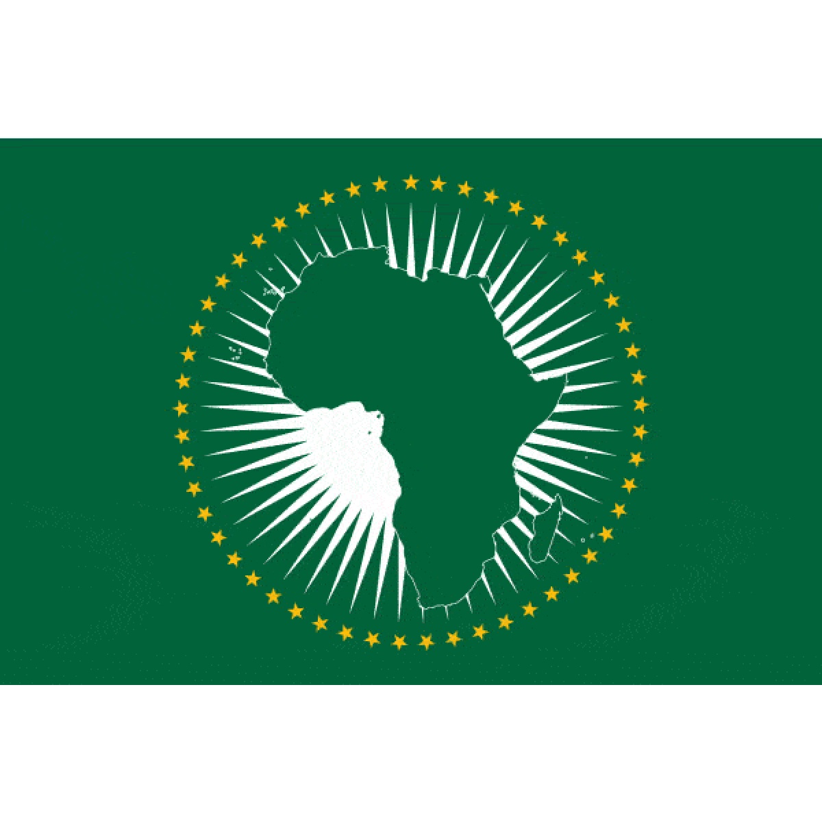 African Union Medium Table Flag World Flag Shop African Union Medium Table Flag World Flag Shop